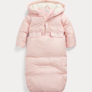 Ralph Lauren Pink Kids Puffer Jacket